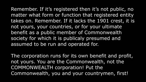 Lawfully Australia (Terra Australis) - pro-Commonwealth or "AUSTRALIAN GOV'T"?