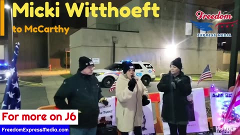 Micki Witthoeft has a great response for McCarthy!