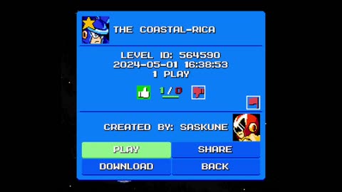 Mega Man Maker Level Highlight: "The Coastal-Rica" by Saskune