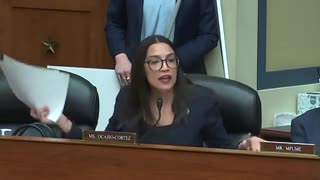 AOC Talks About The Hunter Biden Story