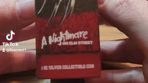 Nightmare on Elm Street Collectable Round