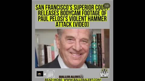 Paul Pelosi’s violent hammer 🔨 attack!….