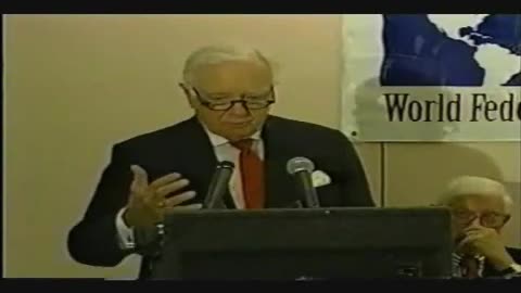 Elites (like Cronkite) knew that THEY wouldn't be giving up anything for their new world order.