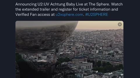 UV Achtung Baby Live at The Sphere