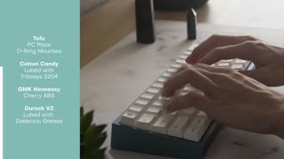 Tofu with Cotton Candies Typing Sound Test (PC Plate)