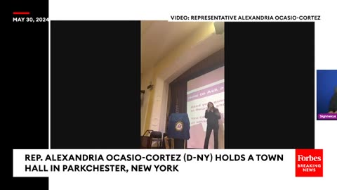 WATCH- AOC Responds To Trump Being Found Guilty On All 34 Counts In Hush Money Trial