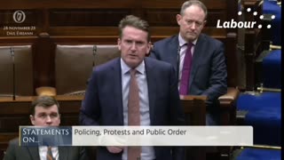 Aodhan O Riordan TD. Labour Party. Ireland