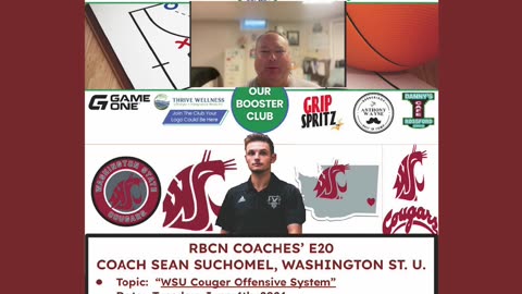 Rustbelt Basketball Coaches' Show E20: Coach Sean Suchomel, Washington State U.