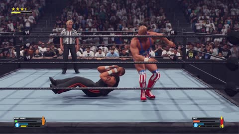 BlackMonkTheGamer - WWE 2K24: Kurt Angle VS Tazz Submission Match