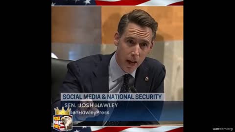 JOSH HAWLEY TO HEAD OF ENGINEERING/TWITTER: "Let me just remind you, you're under OATH!"