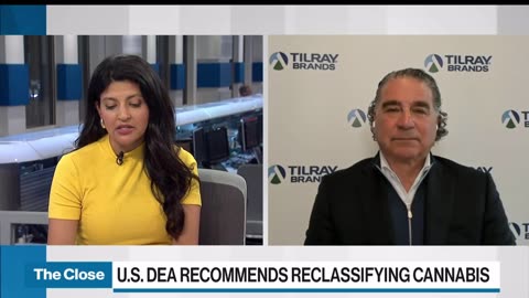 MUST SEE: Tilray CEO Irwin Simon On Schedule 3 "We're Prepared To Export To US MJ Medical Market"