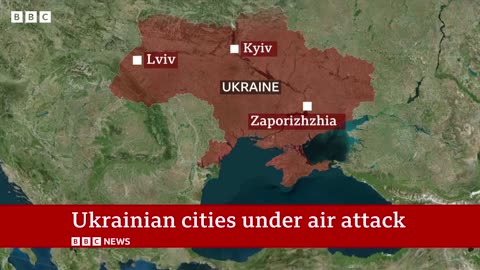 Ukraine hit by 'massive' attack on energy grid BBC News