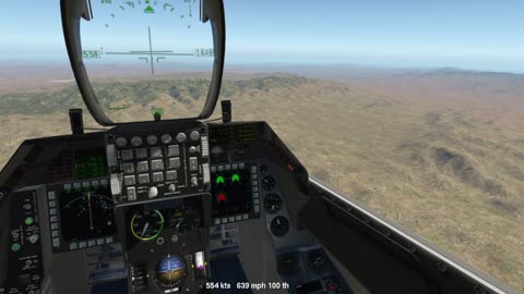 testing the F16s Navs - Xplane 11.55 - Nevada