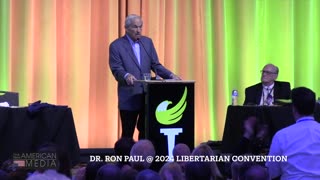 RON PAUL SPEECH: Dr. Ron Paul Addresses 2024 Libertarian Convention, Comments On Trump Lawfare.