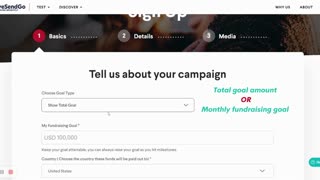 How to Set Up a GiveSendGo Campaign!