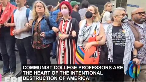 COMMUNIST COLLEGE PROFESSORS DESTROYED USA!