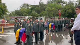 Homenaje a militares en Bucaramanga