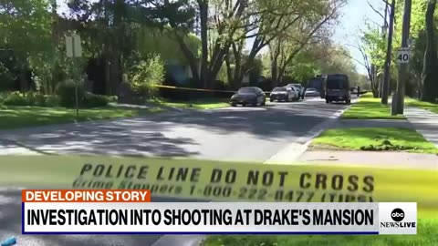 Police investigate shooting outside Drake's home that wounded security guard ABC News