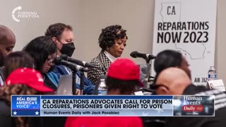 California reparations panel calls for prisons to be closed & prisoners given the right to vote
