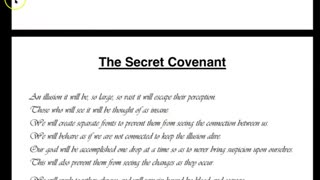 The Secret Covenant From 1920's You Must Never Ever Know