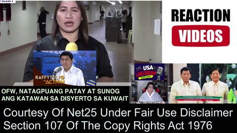 OFW, NATAGPUANG PATAY AT SUNOG ANG KATAWAN SA DISYERTO SA KUWAIT ( REACTION VIDEO) 2023 - Courtesy Of Net25 Philippines