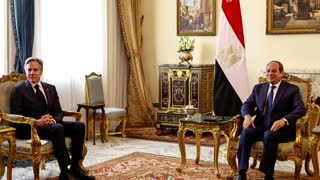 Blinken meets Egypt's Sisi, formin on Mideast tour