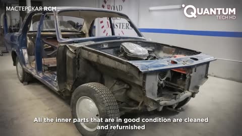Full Restoration of a 50-Year-Old Classic Car | by @rcm_by
