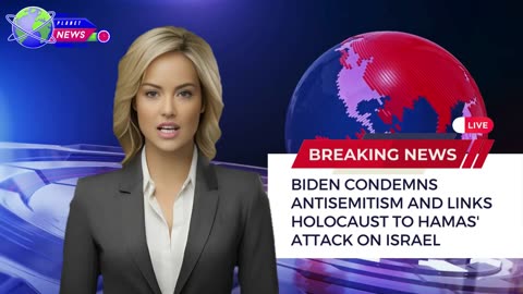 Biden Condemns Antisemitism and Links Holocaust to Hamas' Attack on Israel