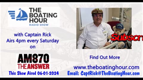 The Boating Hour with Captain Rick 06-01-2024