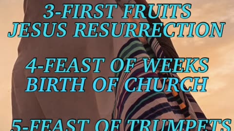 WHAT ARE THE 7 JEWISH FEASTS OF THE LORD?