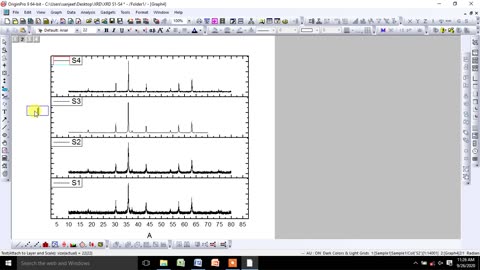 Plotting Style as per your mindset (Line, Stack Lines, 4'9 Panel, Stack Landscape) via Origin soft