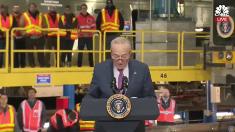 "We Are Not Stopping" - Chuck Schumer Praises The "Joe Biden Express"