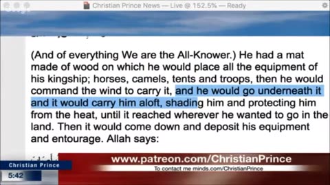 Christian Prince Speaking to muslims is very frustrating