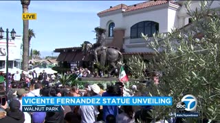 [2023-02-10] Vicente Fernandez statue unveiling in Walnut Park - California