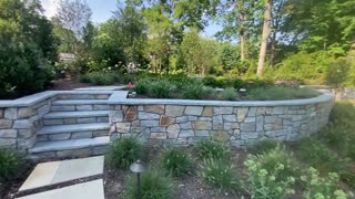 Limestone Rustic Patio And Pool