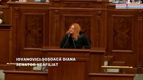 1 Februarie 2023 - Declarația Doamnei Senator Diana Iovanovici-Șoșoacă despre Ziua Holocaustului