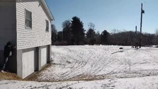 A little rc snow fun