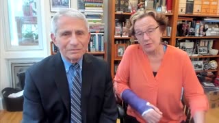 Dr. Fauci and his wife get the 'Ad Majorem Dei Gloriam' award from the Jesuits (May 20, 2021)