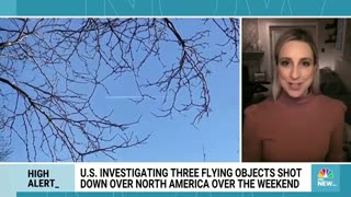 U.S. investigates three flying objects shot down in North American airspace