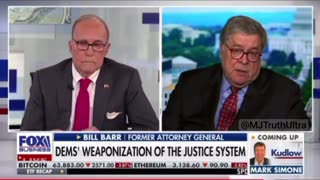 Bill Barr on “Hush Money” Case: Trump Committed No Crime — They’re Trying to Manufacture One