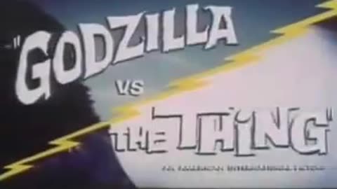 Godzilla vs. The Thing (1964) trailer