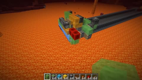 Self Building Bridges in Minecraft 1.16