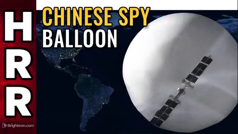 Chinese SPY BALLOON is actually an EMP weapons platform