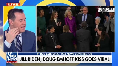 Jill Biden's kiss at SOTU goes VIRAL... and it's not with Joe Biden