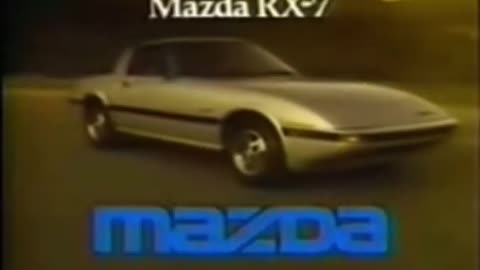 CG Memory Lane: Mazda RX-7 commercial from 1983
