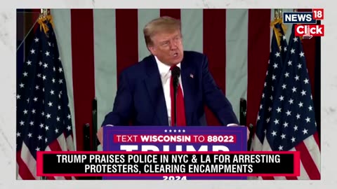 Donald Trump Slams University Protests