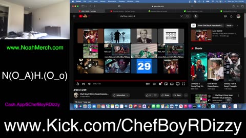Chef Boy R Dizzy VLOG: @KickStreaming (O_o) #April #29 #2024 (O_o) www.Kick.com/ChefBoyRDizzy