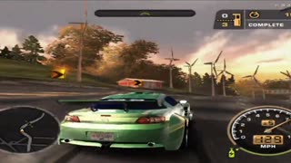 NFS Most Wanted Black Edition - Challenge Series Event 3 Gameplay(AetherSX2 HD)