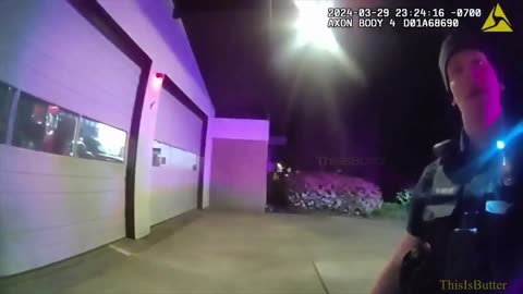 Carlsbad police bodycam shows an officer shooting at a suspect after being attacked with a skateboard