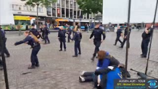 Brutal knife attack on Islam critic Michael Stürzenberger in Mannheim, Germany